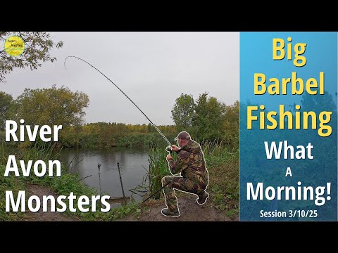 Видео: БОЛЬШОЙ ЭЙВОНСКИЙ УСАЧ В БИБЛЕЙСКИХ УСЛОВИЯХ - Речная рыбалка - Безумие середины утра - 10.03.25 ...