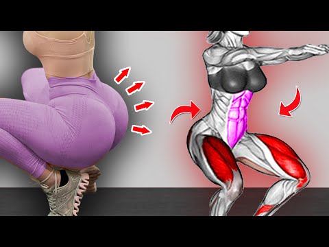 Видео: № 23 Идеальная тренировка с пузырьками для попы и избавление от жира на животе