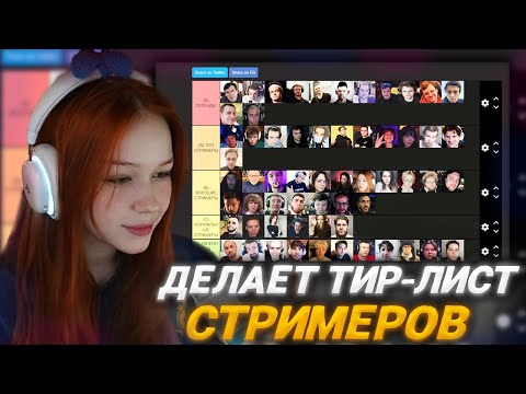 Видео: МОРФИ СОСТАВЛЯЕТ ТИР-ЛИСТ СТРИМЕРОВ