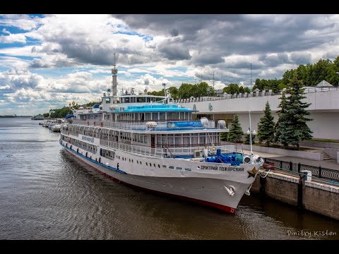 Видео: Теплоход "Дмитрий Пожарский"Полный обзор!