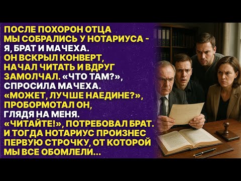 Видео: Нотариус побледнел, читая завещание отца! Вы уверены, что хотите это услышать при всех?