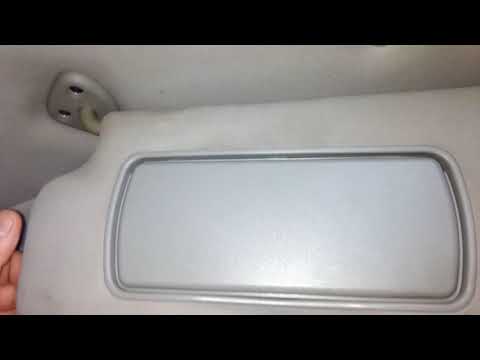 Видео: Ремонт солнцезащитного козырька 2