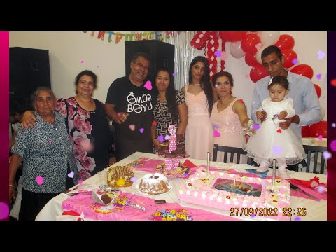 Видео: Рожден ден на Глория на 1 годинка от гр. Дългопол
