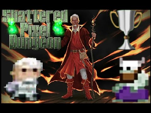 Видео: Shattered Pixel Dungeon; город дворфов; маг боевой