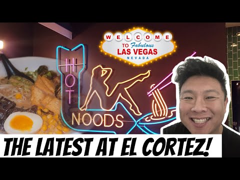 Видео: Hot Noods Las Vegas 🍜🥢 Обзор еды на улице Фримонт