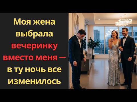 Видео: Моя жена выбрала вечеринку вместо меня — в ту ночь все изменилось!