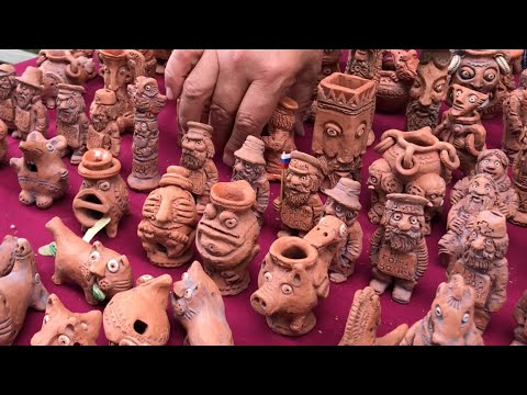 Видео: 🍯 Уникальные Свистульки - Перевёртыши Валерий Николаевич Куртмулаев Волшебство керамики
