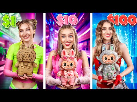 Видео: Выживаю на $1 vs $10 vs $100! Кто Победит в Бюджетном Челлендже?