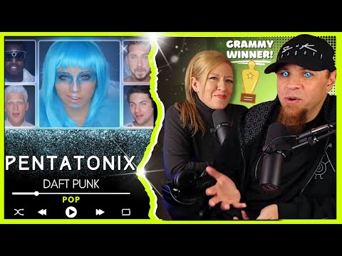 Видео: PENTATONIX "Daft Punk" // Реакция звукорежиссёра и жены