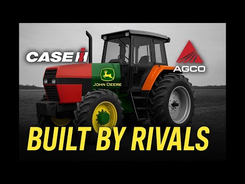 Видео: «Двигатель Case IH, трансмиссия Deere: трактор? Сделан AGCO!!!!»