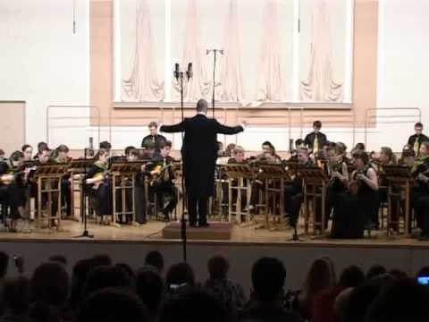 Видео: Н.Будашкин "Увертюра-фантазия", дирижёр Владимир Шкуровский