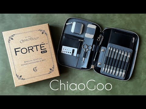 Видео: Спицы ChiaoGoo Forte 2 0/ обзор, сравнение/ вязание