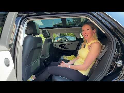 Видео: Черный опасный Range Rover Evoque. Лиса рулит