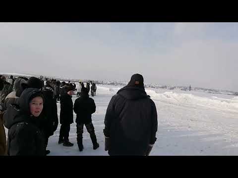 Видео: Конные соревнования Ижемского района. 23 февраля!!! 🇷🇺