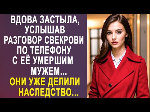Видео: Вдова застыла, услышав разговор свекрови по телефону с её мужем. Они уже делили наследство...