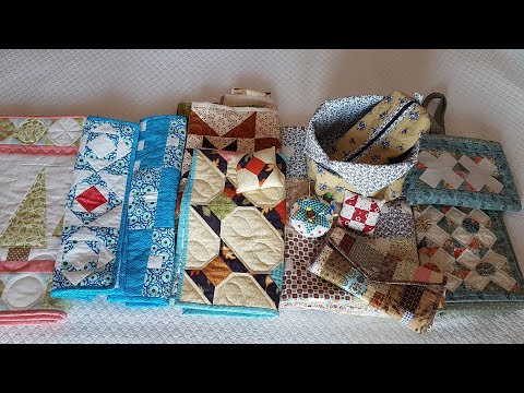 Видео: Итоги года 2021. Лоскутное шитьё.