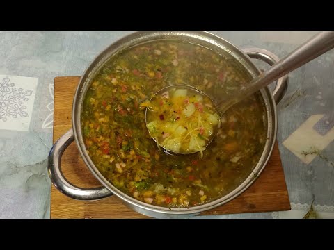 Видео: Вермишелевый СУП с КОЛБАСКОЙ!