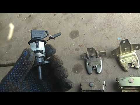 Видео: Замена замка (Механизма) богажника Москвич 2141 (Неудачная попытка) 1часть