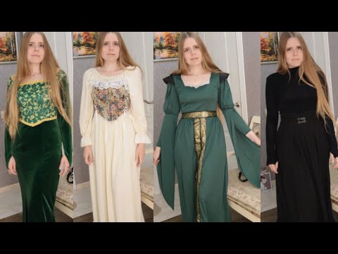 Видео: Мои образы в длинных платьях и юбках (почти АСМР 🙂)