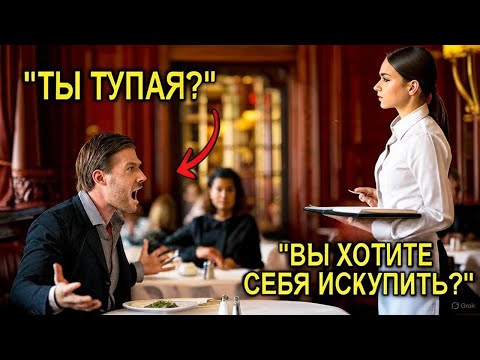 Видео: Миллионер Орал На Официантку… А Потом Она Сказала Одно — И Наступила Шокирующая Тишина