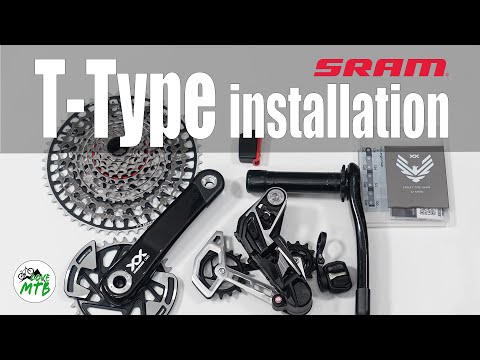 Видео: Простая установка трансмиссии SRAM T-Type 🔥Как🔥Обновление, AXS, 1x12, GX, X0, XX, S1000