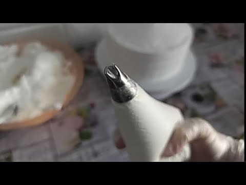 Видео: Целый день ЛЮБОВАЛАСЬ этим тортом ! 😍СКОЛЬКО КРАСОТЫ можно сделать белковым заварным кремом🤗