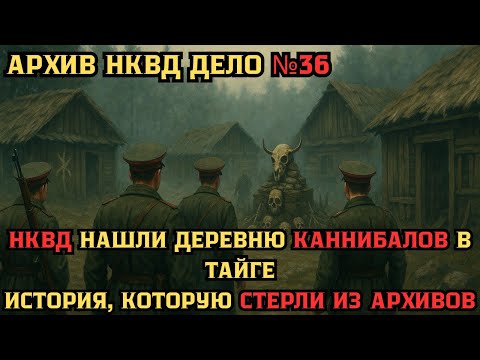 Видео: ДЕЛО №36 НКВД нашло ДЕРЕВНЮ КАННИБАЛОВ в тайге. Они ВСЁ ещё там...