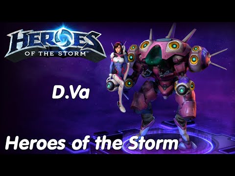 Видео: D.Va - Heroes of the Storm Без комментариев #12