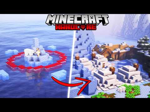 Видео: Я Прожив 100 Днів На АЙСБЕРГУ в Майнкрафт Хардкор