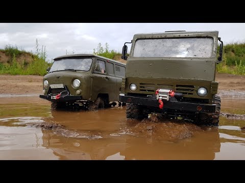 Видео: Буханка против Камаза на бездорожье! ... Гряземес и жесткий OFFroad