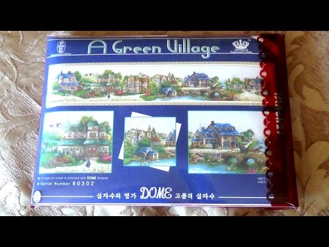 Видео: DOME "Зеленая деревенька" ("A green village") Обзор набора
