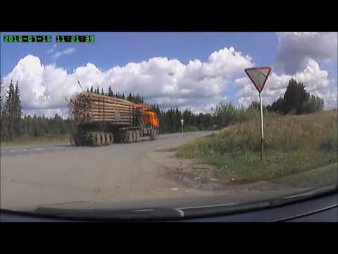 Видео: Путешествие по участку дороги Киров - Пермь.