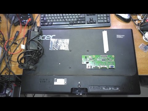 Видео: СРОЧНО ВОССТАНОВИТЬ МОНИТОР (Acer V275HL)