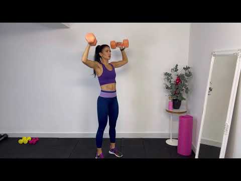 Видео: Тренировка за цяло тяло с дъмбели/ Full Body Dumbbell Workout