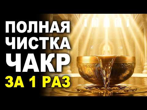 Видео: Полная ЧИСТКА Чакр и Тонких Тел за 1 Сеанс | Медитация Снимает Весь Негатив, Блоки и Усталость