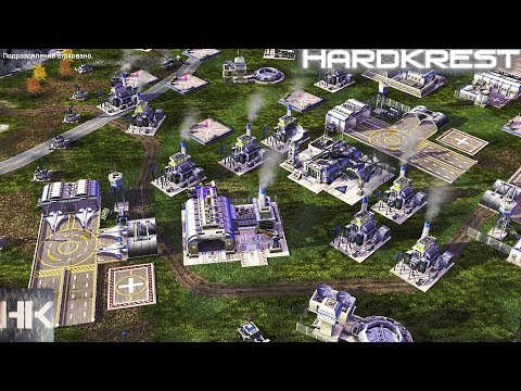 Видео: Command & Conquer Generals Zero Hour AI Mod - Insane - 1v1 - Лазерная указка