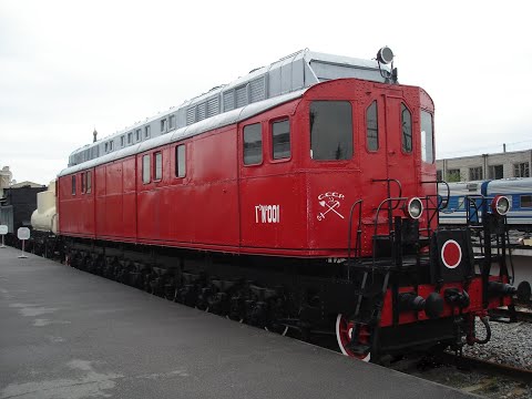 Видео: Самый первый тепловоз СССР!  Обзор Щэл1 / The USSR first diesel locomotive