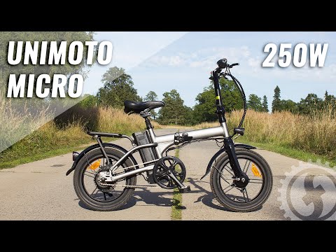 Видео: Мини электровелосипед Unimoto MICRO 250W | Достойная альтернатива электровелосипеду Shrinker