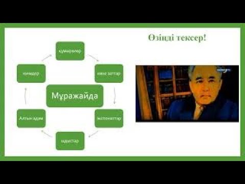 Видео: #Цифрлыдидактика  Нәтиже сабақ.  III тоқсан 5-бөлім: Өнер