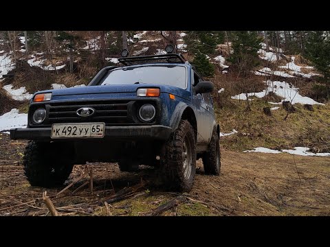 Видео: Калитка запасного колеса на Ниву.