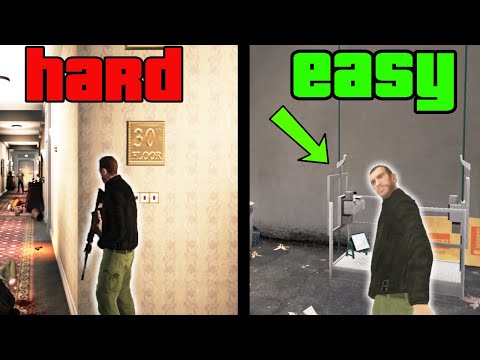 Видео: АЛЬТЕРНАТИВНЫЕ СПОСОБЫ ПРОХОЖДЕНИЯ МИССИЙ В GTA #GTAMISSIONS #СЕКРЕТЫГТА #ФАКТЫГТА #GTA5 #GTA4 #GTA3