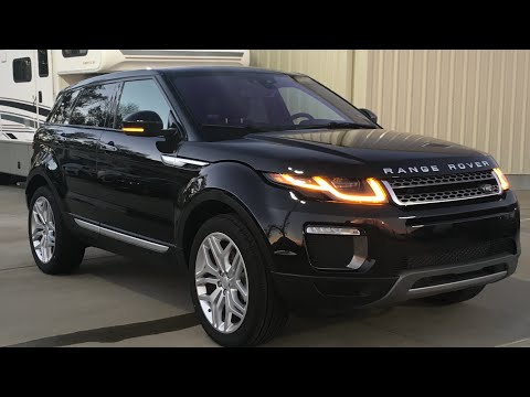 Видео: Полный обзор Range Rover Evoque 2016 года, запуск, выхлоп