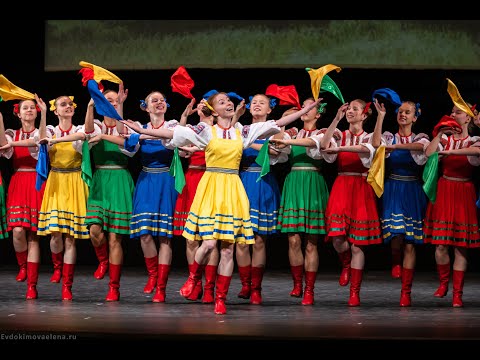 Видео: РУССКИЙ ТАНЕЦ «ДЕВИЧИЙ ПЕРЕПЛЯС». RUSSIAN DANCE "MAID'S DANCE"