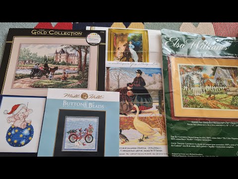 Видео: 120/2025 Вышивка крестиком. Финиши, старты, процессы.
