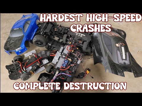 Видео: Скоростные FPV-радиоуправляемые машины уничтожаются за секунды! Полное уничтожение!
