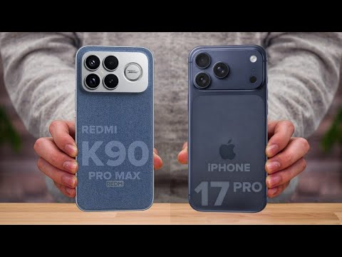 Видео: Redmi K90 Pro Max против iPhone 17 Pro — какой из них лучше ⚡