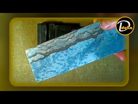 Видео: Заточка ножа песчаником и яшмой - быстро и качественно