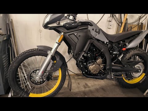 Видео: VOGE 300 Rally, переднее крыло.