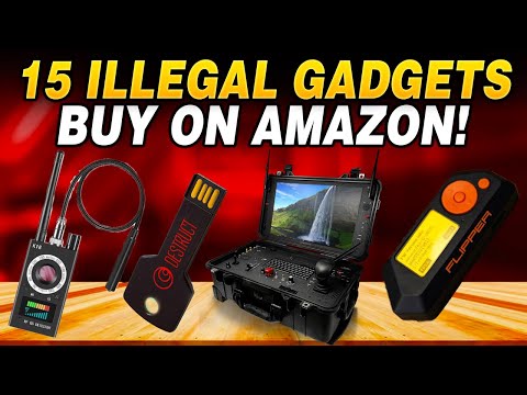 Видео: 15 нелегальных запрещенных гаджетов на Amazon, КОТОРЫЕ ВЫ ВСЕ ЕЩЕ МОЖЕТЕ КУПИТЬ ПРЯМО СЕЙЧАС!