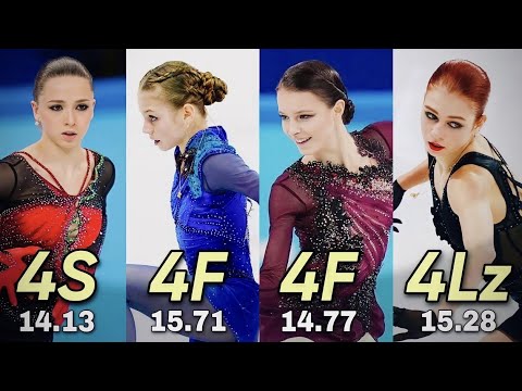 Видео: Фигуристки с САМЫМ НАИБОЛЕЕ результативными прыжками (соло) в фигурном катании